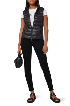Quilted Nylon Padded Gilet